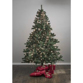 Crispy Ice White 2m Grün Von Star Trading - Die gr&uuml;ne Schleife ist etwa 2 Meter hoch und besteht aus 8 Str&auml;ngen, die sich aufteilen, um eine gleichm&auml;&szlig;ige Verteilung der LEDs zu gew&auml;hrleisten.