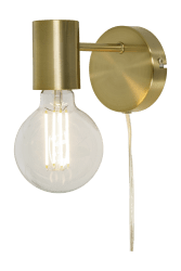 Strict 13cm Mattes Messing wandlampe Von Aneta Lighting - Die Strict-Wandleuchte lässt sich zudem mit anderen Leuchten der Strict-Familie kombinieren.