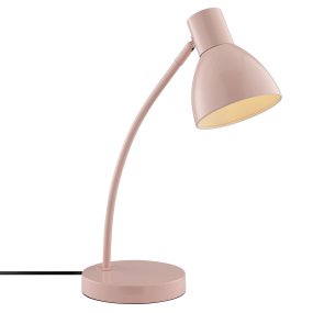 Jerry 43cm Rosa schreibtischlampe Von Brilliant - Mit ihrem klaren, minimalistischen Design passt sie perfekt in moderne und klassische Wohnumgebungen.