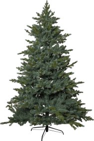 Greyland 210cm Grün Von Star Trading - Die &Auml;ste sind schichtweise angebracht und ergeben ein sch&ouml;nes schimmerndes Aussehen, sie sind mit Scharnieren am Stamm befestigt und klappen beim Zusammenbau des Baumes nach unten.