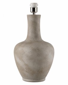 Dilbar 54cm Sand lampenfuß Von Hallbergs - Dilbar lampfot &auml;r tillverkad i keramik och har en mjuk sandgr&aring; f&auml;rg som ger ett varmt och stilrent uttryck.