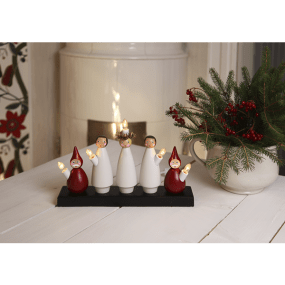 Lucia Choir Mehrzweck Von Star Trading - Wird mit 1,8 m langem wei&szlig;em Kabel, Netzschalter und Stecker geliefert.