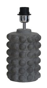Bubbles 30cm Grau lampenfuß Von Hallbergs - Bubbles ist ein moderner Lampenfuß aus Keramik.
