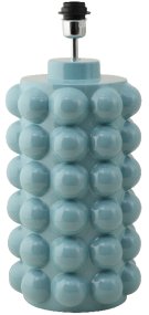 Bubbles 50cm Türkis Von Hallbergs - Das sprudelnde Design hat eine klare und glänzende türkise Farbe.