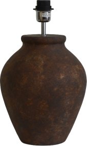 Casagrande 40cm Dunkle Terrakotta Von Hallbergs - Die runde Form und die dunkle Terrakottafarbe schaffen eine schöne Atmosphäre im Raum.