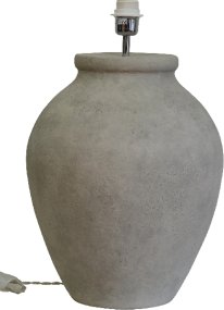 Casagrande 54cm Cremefarben Von Hallbergs - Die runde Form und die natürliche Cremeweißfarbe schaffen eine schöne Atmosphäre im Raum.