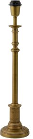 Cathrine 56cm Mässing lampenfuß Von Hallbergs - Cathrine &auml;r en elegant lampfot i metall med en klassisk, h&ouml;g och sm&auml;cker design.