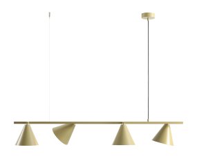 Form 120cm Pistazie hängelampe Von Artera - Form passt ideal über den Esstisch oder in die Küche, wo sie nicht nur funktionales Licht spendet, sondern auch ein stilvolles Einrichtungselement darstellt.