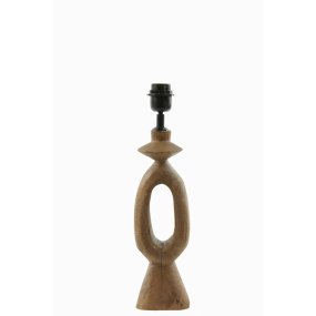 Django 45cm Holz lampenfuß Von Light & Living - 