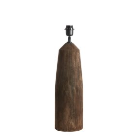 Trapani 45cm Holz lampenfuß Von Light & Living - 