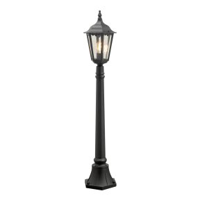 Firenze 120cm Schwarz pollarleuchten Von Konstsmide - Firenze Pollare ist eine elegante Laterne aus Aluminium in Schwarz.