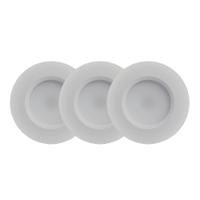 QB-307 Downlight 2700K 3er-Pack Weiß Von Designlight - Im Lieferumfang enthalten sind ein 350-mA-Treiber (7–12 W), eine Anschlussdose und das benötigte Kabel für eine einfache Installation.