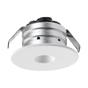P-132 Mini Downlight 2700K Weiß Von Designlight - Die Diode ist etwas im Inneren der Leuchte platziert, um Blendung zu minimieren.