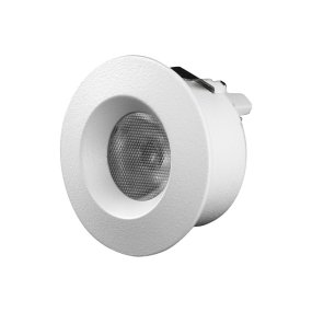 Q-19 Mini Downlight 2700K 10er-Pack Weiß Von Designlight - Diese Einbauleuchte eignet sich ideal f&uuml;r den Einbau in Fensternischen und Schr&auml;nken und hat eine minimale Einbautiefe von nur 19 mm.