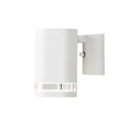 Modena Weiß außenlampe Von Konstsmide - Das gerichtete Downlight erzeugt ein effektvolles Lichtbild und tr&auml;gt zu einer einladenden Atmosph&auml;re an Eing&auml;ngen, Terrassen und Fassaden bei.