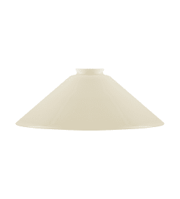 Schoolhouse Glass Shade 60/300 Cremefarben Von Karlskrona lampfabrik - 