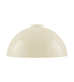 Dome Glass Shade 60/235 Cremefarben Von Karlskrona lampfabrik - 