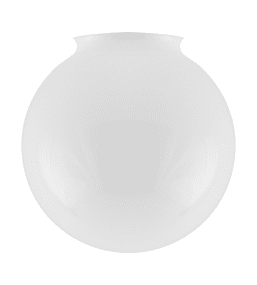 Globe Glass Shade 80/150 Weiß Von Karlskrona lampfabrik - 