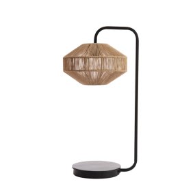 Lyra 60cm Natur tischlampe Von Light & Living - 