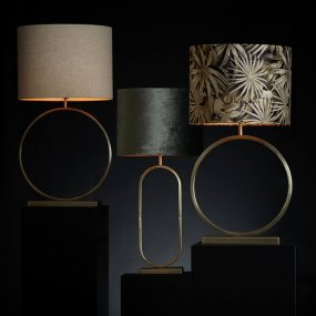 Liva 62cm Gold lampenfuß Von Light & Living - 