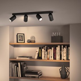 Pongee 4 Schwarz spotlight Von Philips - 