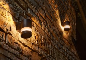 Laven Schwarz außenlampe Von Philips - 