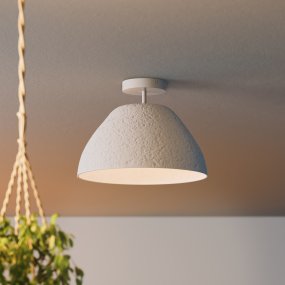 Camel Bell Ø38 Weiß deckenleuchte Von Ledvance - Der dekorative Papierschirm sorgt f&uuml;r eine angenehme Lichtverteilung im Raum.
