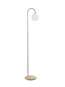 Ballon Messing stehlampe Von Herstal - Sie wurde entwickelt, um eine ruhige und stilvolle Atmosph&auml;re in Ihrem Zuhause zu schaffen.