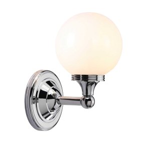 Austen Ø13 Chrom poliert badezimmerlampe Von Elstead Lighting - Die Wandleuchte Austen hat ein klassisches Design und ist aus den hochwertigsten Materialien gefertigt, was eine lange Haltbarkeit gewährleistet.
