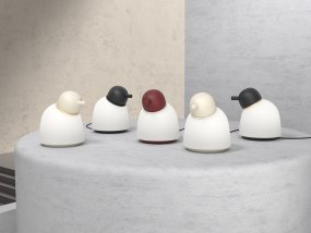 Bird 22cm Dunkelrot Von Belid - 