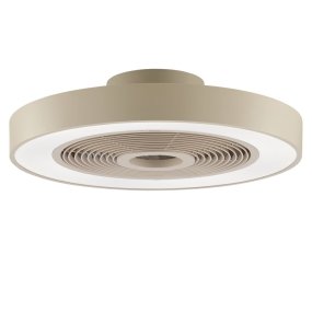 Catania Ø48 Beige Von Brilliant - Im Sommer erzeugt er eine k&uuml;hlende Brise, w&auml;hrend die Umkehrfunktion im Winter die warme Luft gleichm&auml;&szlig;ig im Raum verteilt und so f&uuml;r mehr Komfort und Energieeffizienz sorgt.
