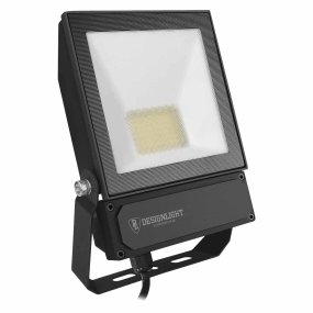 Elly Strahler 50W Schwarz Von Designlight - Der Elly 50W ist ein leistungsstarker und zuverl&auml;ssiger LED-Fluter mit einem symmetrischen, breiten Lichtkegel von 120&deg;.