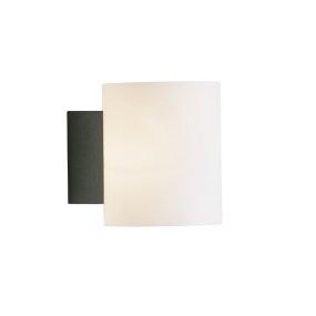 Evoke S Opal/Anthrazit wandlampe Von Herstal - Den smarta konstruktionen med b&aring;de upp- och nerljus g&ouml;r den till ett utm&auml;rkt val f&ouml;r att belysa din hall, vardagsrum eller sovrum p&aring; ett subtilt men effektfullt s&auml;tt.