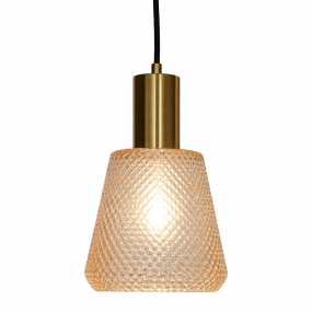 Daimon Ø15 Bernstein fensterlampe Von Lampan - Sie eignet sich perfekt f&uuml;rs Fenster und schafft eine einladende Atmosph&auml;re mit Stil und Charakter.