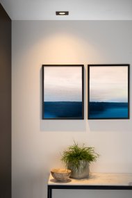 Tube spotlight GU10 Schwarz Von Lucide - Der Strahler ist dreh- und neigbar, sodass Sie das Licht ganz einfach nach Bedarf ausrichten k&ouml;nnen.