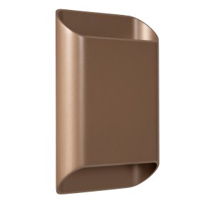 Atila II Braun badezimmerlampe Von Lucide - Atila ist eine stilvolle Badezimmerwandleuchte aus Aluminium in brauner Metallic-Optik, die Ihrem Badezimmer ein elegantes und modernes Flair verleiht.