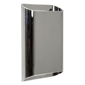 Atila II Chrom badezimmerlampe Von Lucide - Atila ist eine stilvolle Badezimmerwandleuchte aus Aluminium mit Chrom-Finish, die Ihrem Badezimmer ein elegantes und modernes Flair verleiht.