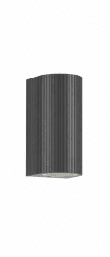 Freja Duo Anthrazit außenlampe Von Lampan - Freja passt perfekt an den Eingang, die Garageneinfahrt oder die Terrasse und wird so zu einem funktionalen und zugleich dekorativen Element.