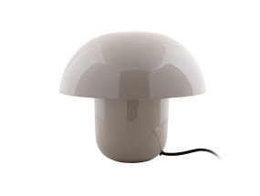 Mushroom 25cm Greige Von Leitmotiv - Die Kuppel der Leuchte erzeugt blendfreies Licht und lenkt es nach unten, wodurch eine angenehme und stimmungsvolle Beleuchtung entsteht.