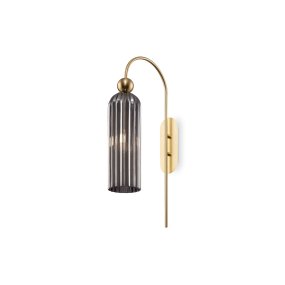 Antic 54cm Rauch wandlampe Von Maytoni - Mit seiner raffinierten Bogenform und der einzigartigen Farbkombination ist es die perfekte Wahl für alle, die ihrem Zuhause ein zeitloses und elegantes Flair verleihen möchten.