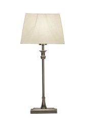 Anette 55cm Silber tischlampe Von Aneta Lighting - Werten Sie Ihr Interieur mit dieser raffinierten und vielseitigen Lampe auf!