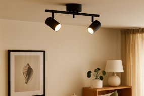 Omega 2 Schwarz spotlight Von Nordic Lighting - 