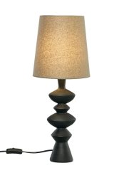 Nina 54cm Schwarz tischlampe Von Aneta Lighting - Die modernistische Tischlampe Nina mit ihren interessanten Formen wird ein leicht zu platzierendes und schönes Detail in Ihrem Zuhause sein.