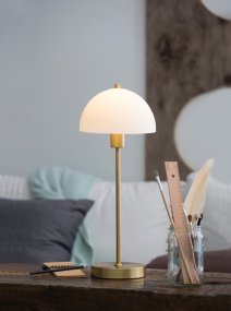 Vienda 48cm Messing tischlampe Von Herstal - 