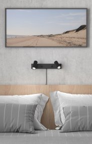 Cato II Mattschwarz leselampe Von Belid - Cato ist eine Hommage an unser skandinavisches Erbe mit minimalistischem Design und sorgf&auml;ltig ausgew&auml;hlten hochwertigen Materialien.