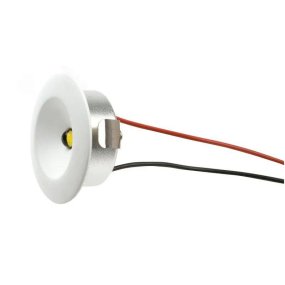 Mini Downllight Ø3,2 Weiß Von Designlight - Diese Einbauleuchte bietet stilvolles Akzentlicht mit einem Abstrahlwinkel von 105&deg; und einem Lichtstrom von 115 Lumen.
