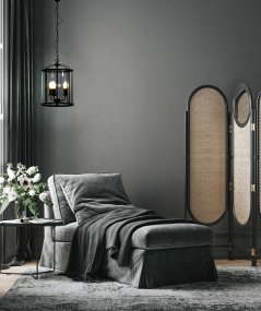 Budgie Ø28 Rauchgrau hängelampe Von Aneta Lighting - Die Leuchte ist höhenverstellbar, mit einer minimalen Gesamthöhe von 55 cm und einer maximalen von 150 cm.