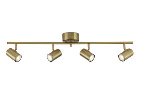 Omega 4 Messing spotlight Von Nordic Lighting - Platzieren Sie ihn im Flur, in der K&uuml;che oder im Schlafzimmer.
