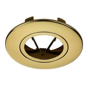 Tenny Dekorring Gold Von Designlight - Diese gl&auml;nzend goldfarbene Dekorblende erm&ouml;glicht den Austausch der Front der Leuchte &bdquo;Tenny&ldquo;.