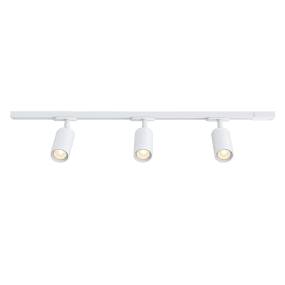 Forma 3-sett Weiß Von Nordic Lighting - Ein komplettes Set aus Schienen und Strahlern von Nordic Lighting.